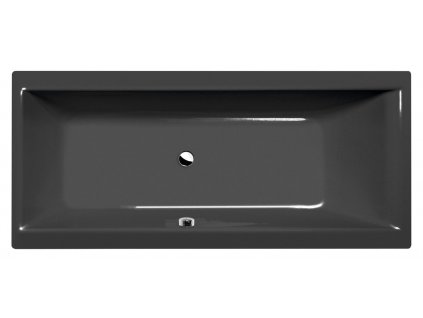 Polysan CLEO obdélníková vana 180x80x48cm, šedá 95611.3