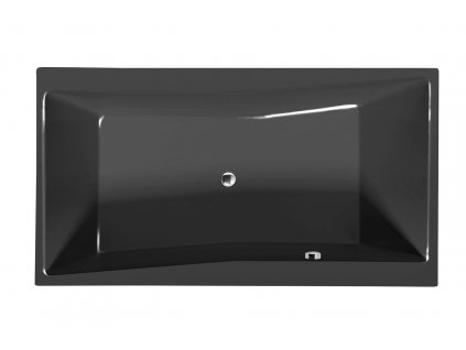 Polysan QUEST obdélníková vana 180x100x49cm, šedá 78511.3