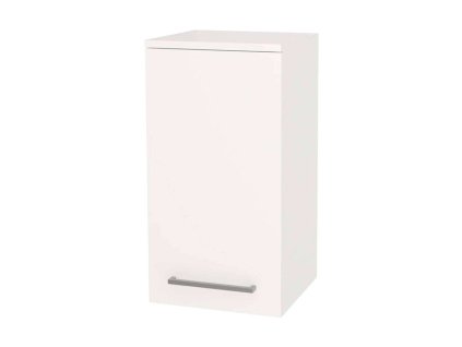 Mereo Bino koupelnová skříňka horní 63 cm, pravá, Multidecor, Arktická bílá CN696BIAA