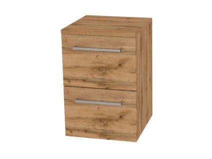 Mereo Bino koupelnová skříňka spodní 50 cm, Multidecor, Dub Wotan CN694DWOT