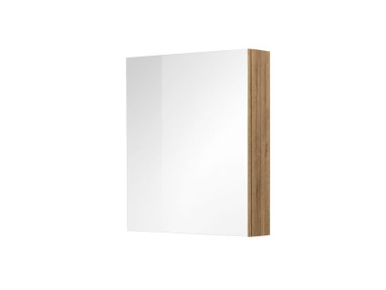 Mereo Aira, Mailo, Opto, Vigo koupelnová galerka 60 cm, zrcadlová skříňka, dub Riviera CN715GR