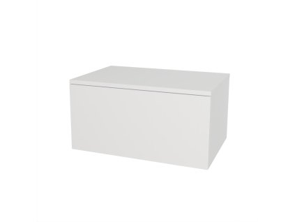 Mereo Ponte, koupelnová skříňka 70 cm, Multidecor, Bílá lesk perlička CN291BIEL