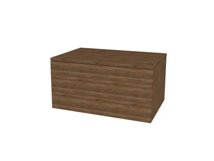 Mereo Ponte, koupelnová skříňka 70 cm, Multidecor, Ořech Pacifik tabákový CN291OPT2