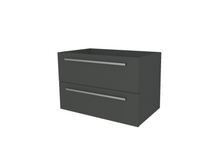 Mereo Bino, koupelnová skříňka 81 cm, Multidecor, Šedý antracit CN691SSEAN