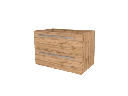 Mereo Bino, koupelnová skříňka 81 cm, Multidecor, Dub Wotan CN691SDWOT