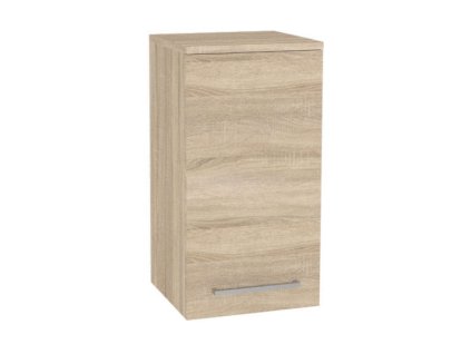 Mereo Bino koupelnová skříňka horní 63 cm, levá, Multidecor, Dub Bardolino CN695DBAR