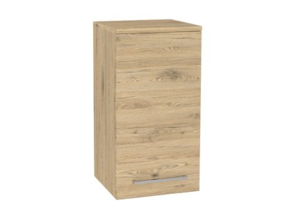 Mereo Bino koupelnová skříňka horní 63 cm, levá, Multidecor, Dub San remo sand CN695DSAN