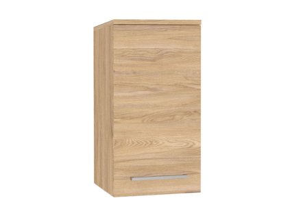 Mereo Bino koupelnová skříňka horní 63 cm, levá, Multidecor, Jasan horský CN695JASH