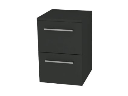 Mereo Bino koupelnová skříňka spodní 50 cm, Multidecor, Šedý antracit CN694SEAN