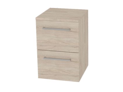 Mereo Bino koupelnová skříňka spodní 50 cm, Multidecor, Light Rock Hickory CN694LRH1