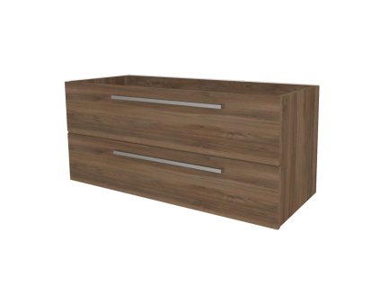 Mereo Bino, koupelnová skříňka 121 cm, Multidecor, Ořech Pacifik tabákový CN693SOPT2