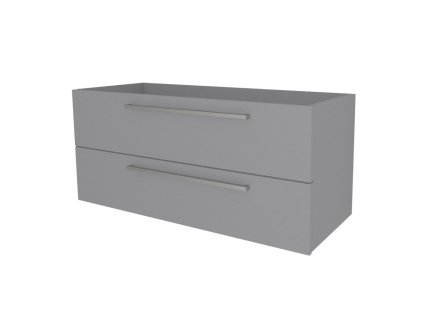 Mereo Bino, koupelnová skříňka 121 cm, Multidecor, Šedý Supermat CN693SSEDA