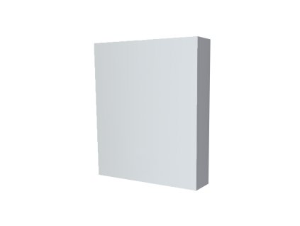 Mereo Koupelnová skříňka zrcadlová 60 cm, galerka, 1x dvířka levá, Multidecor, Šedý Supermat CN798G61SEDA