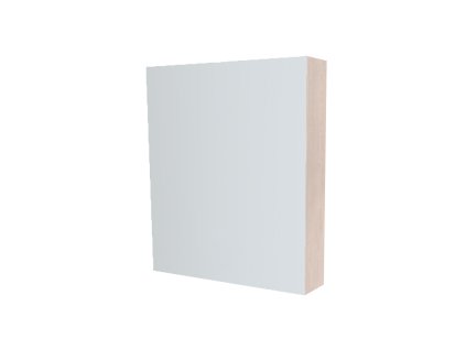 Mereo Koupelnová skříňka zrcadlová 60 cm, galerka, 1x dvířka levá, Multidecor, Dub Patinovaný CN798G61DUP1