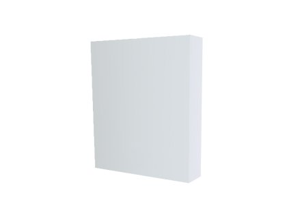 Mereo Koupelnová skříňka zrcadlová 60 cm, galerka, 1x dvířka levá, Multidecor, Arktická bílá CN798G61BIAA
