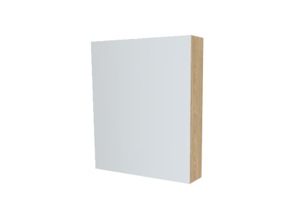 Mereo Koupelnová skříňka zrcadlová 60 cm, galerka, 1x dvířka levá, Multidecor, Dub olejovaný CN798G61DUO1