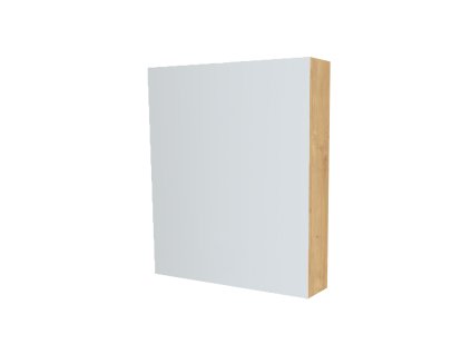 Mereo Koupelnová skříňka zrcadlová 60 cm, galerka, 1x dvířka levá, Multidecor, Dub Arlington CN798G61DARL