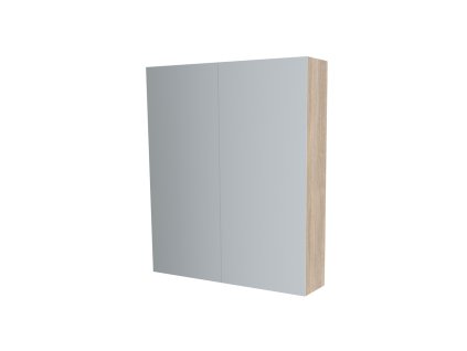 Mereo Koupelnová skříňka zrcadlová 60 cm, galerka, 2 x dvířka, Multidecor, Blonde Liberty Elm CN798G62BLE1