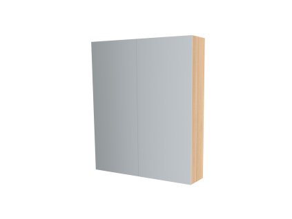 Mereo Koupelnová skříňka zrcadlová 60 cm, galerka, 2 x dvířka, Multidecor, Dub Sand Barbera CN798G62DSB1