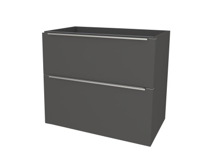 Mereo Mailo, koupelnová skříňka 101 cm, chrom madlo, Multidecor, Šedý diamant CN592SSEDD