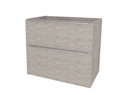 Mereo Mailo, koupelnová skříňka 61 cm, chrom madlo, Multidecor, Chromix stříbrný CN590SACST