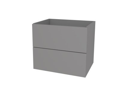 Mereo Ponte, koupelnová skříňka 61 cm, Multidecor, Šedý Supermat CN290SSEDA