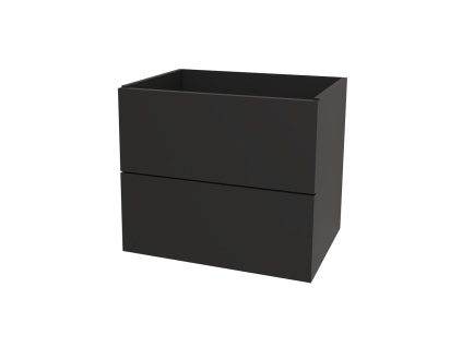 Mereo Ponte, koupelnová skříňka 61 cm, Multidecor, Černá Supermat CN290SCIPM