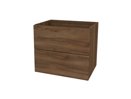 Mereo Ponte, koupelnová skříňka 61 cm, Multidecor, Ořech Pacifik tabákový CN290SOPT2