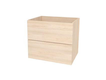 Mereo Ponte, koupelnová skříňka 61 cm, Multidecor, Javor Hard šampaňský CN290SJHS2