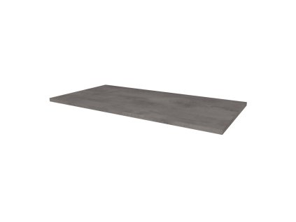 Mereo Koupelnová deska na skříňku 122 cm, Multidecor, Beton tmavě šedý CN799D122BET2