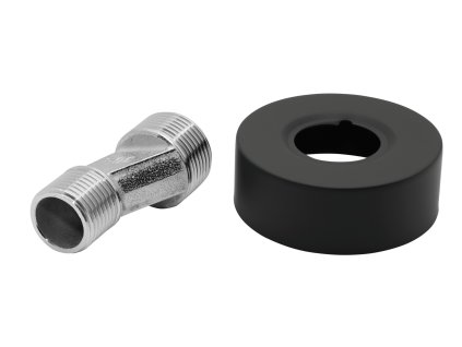 Novaservis Připojení nástěnné baterie Tina černá 150TINA,5