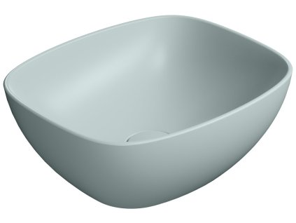 GSI NUBES keramické umyvadlo na desku 40x35cm, ghiaccio mat 978515