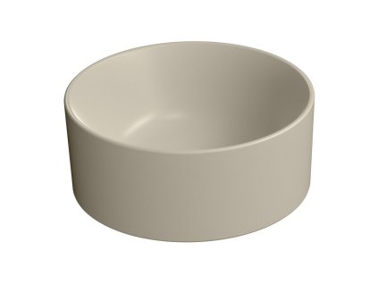 GSI KUBE X keramické umývátko na desku, průměr 32cm, creta mat 943508