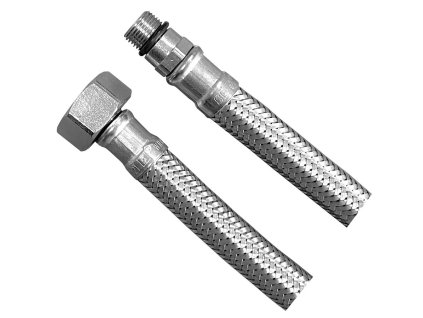 Sapho Flexibilní nerezová hadice M12x1/2", 80cm, průměr 12mm 33128