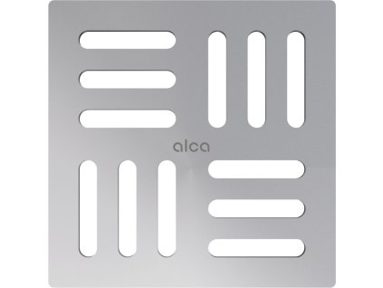 ALCA Designová mřížka 102×102 mm nerez MPV001