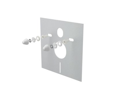 ALCA Izolační deska pro závěsné WC a bidet s příslušenstvím a krytkou (bílá) M930