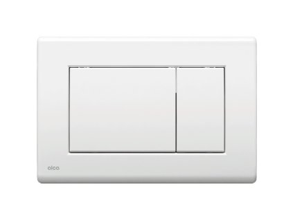 ALCA Ovládací tlačítko pro WC moduly, bílá-lesk M270
