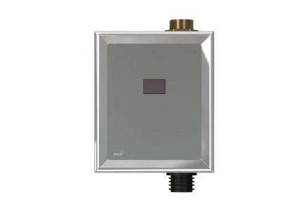 ALCA Automatický splachovač WC, chrom, 12 V (napájení ze sítě) ASP3