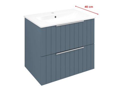 Sapho CIRASA STRIP umyvadlová skříňka 58x54x39cm, siena CR592-4242S