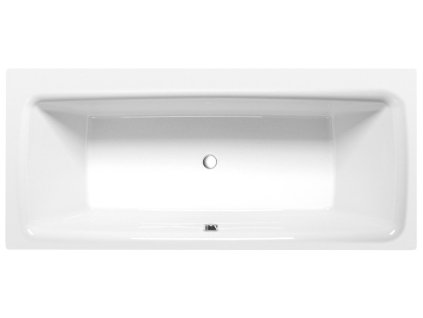 Polysan KVADRA obdélníková vana s konstrukcí 180x80x47cm, bílá 17711