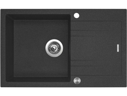 4270309 8596142043682 sinks linea 780 xc granblack