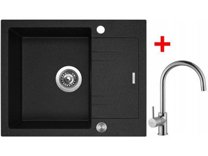 4290186 8596142052219 sinks linea 600 xc granblack vitalia