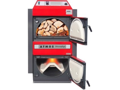 ATMOS DC 25 S kotel na dřevo 27 kW, zplyňovací, pravý, 0011