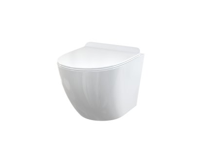 ALCA WC závěsné + WC sedátko SLIM SOFTCLOSE, Duroplast WC SOLID