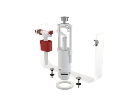 ALCA Splachovací souprava se STOP tlačítkem SA2000K 1/2" CHROM