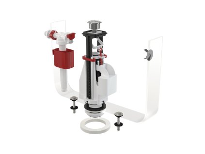 ALCA Splachovací souprava s dvoutlačítkem SA08A 1/2" CHROM
