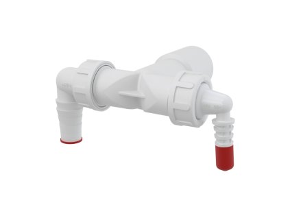 ALCA Dvojité kolínko G1"/8–16 s klapkami, DN40 P157Z