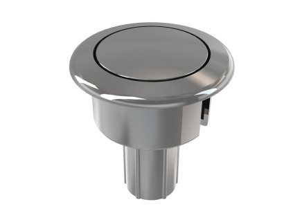 ALCA Tlačítko kompletní chrom (A05) P0014-ND