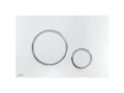 ALCA Ovládací tlačítko pro WC moduly, chrom-lesk/chrom-mat M771