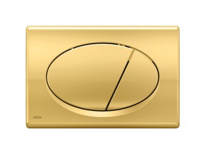 ALCA Ovládací tlačítko pro WC moduly, zlatá-lesk M75